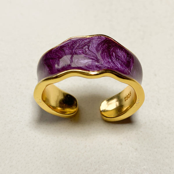 Nebula Irregular Ring (Purple)