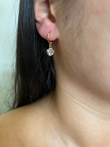 Rose Signature Drop Earrings