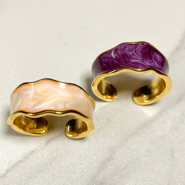 Nebula Irregular Ring (Purple)