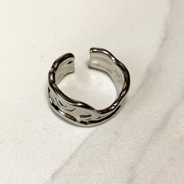 Venus Irregular Ring - Silver